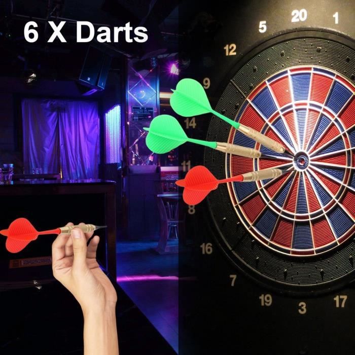 6 X Darts Les fléchettes de la pointe Bar Salle De Jeux Gaming Jouets