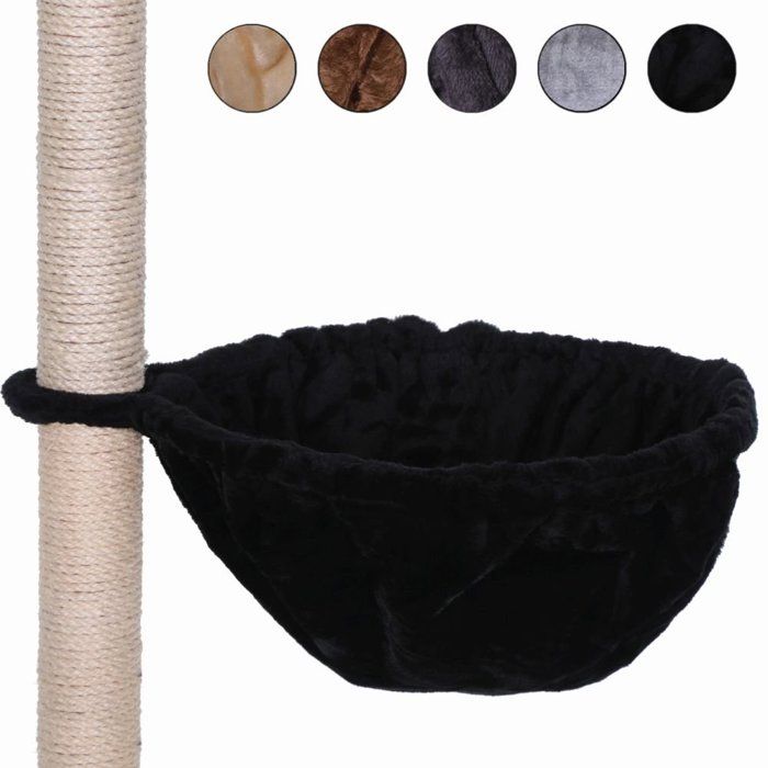 Meilleurs prix pour Dibea - KB00164 - lionto Nid Douillet en Peluche Douce diametre 40 cm, Profondeur 25 cm Noir
