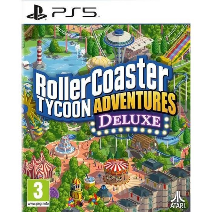 Rollercoaster Tycoon Adventures Deluxe PS5 Neuf - vue 7