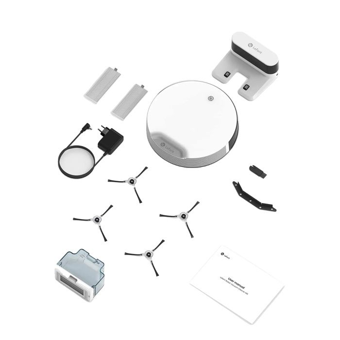 Aspirateur Robot Lefant N1 Aspiration de 4500Pa Bac à Poussière de 560ml Aspirateur Robot Station de Variante : N1-Blanc UE - Oem