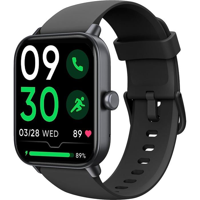 Montre Connectée SUPBRO Avec Alexa – 1,4″, GPS, Cardio/sommeil/stress, 10 Sports, Pour IOS/Android