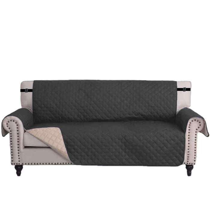 Housse Canapé 2 Places Impermeable Housse de Canapé Universel Housse Canape Protege Canape Chat Chiens Griffures Ant...