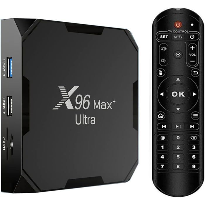 Android TV Box 14.0 Con RK3539 Quad-Core 2GB/16GB – 4K, WiFi Dual-Band, BT 5.4 E USB 3.0