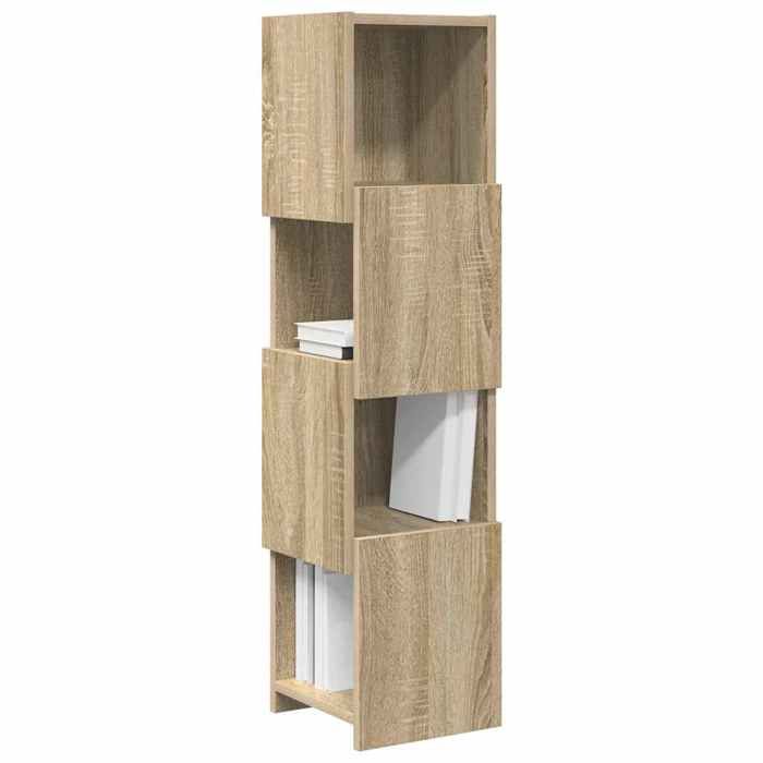 Promo printemps Meuble dangle Pour salon - Cabinet de Rangement/Caisson de salon - Chêne Sonoma 25 5x25x102cm Bois dingénierie -