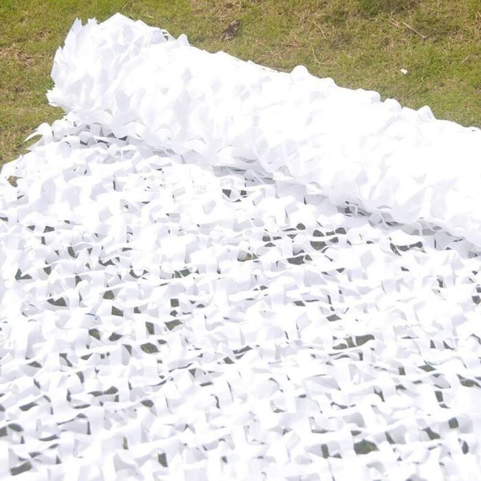 Filet dombrage Auvent du Soleil de Tente Disolation pour la Serre Cachée Jardin Couche Double Blanc 3x5m - RWVoile dombrage