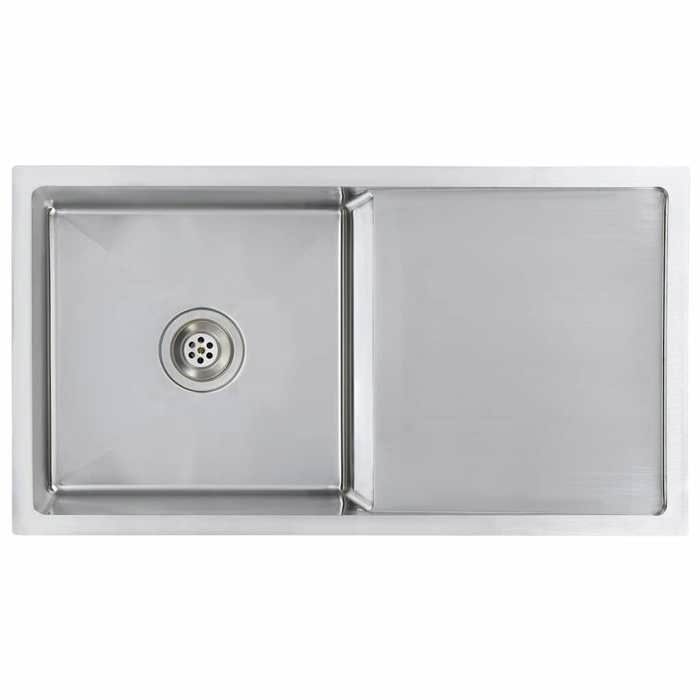 （1 pièce） Évier de cuisine fait à la main Acier ino x ydable8.25 kg - Éviers & Plonge hfw393499