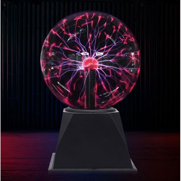 Lumière de boule de plasma lampe tactile magique lampe à plasma - TCHOUPIN - lumières de nuit de nouveauté de lumière rouge