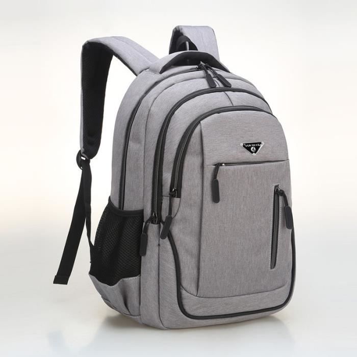 Fashion Sac À Dos Durable Étanche De Voyage USB Extensible De 40L 18 Pouces Pour Hommes - Noir - Prix pas cher | CI