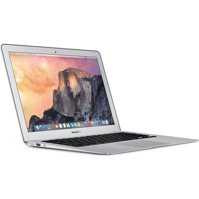 MacBook Air 13.3'' i5 1,6 GHz 4Go 128Go SSD 2015 - Clavier QWERTY Espagnol