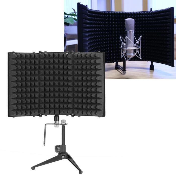 Écran acoustique de microphone pliable Bouclier d'isolation de microphone -  FUT - Cdiscount Informatique