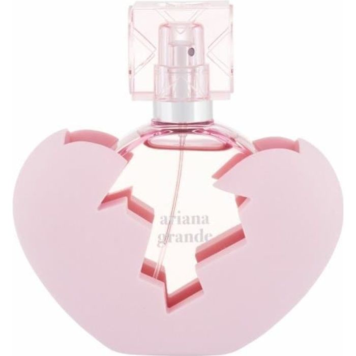 Eau de Parfum - ARIANA GRANDE - Thank U Next - 50ml - Fruité - Flacon rose en forme de cœur