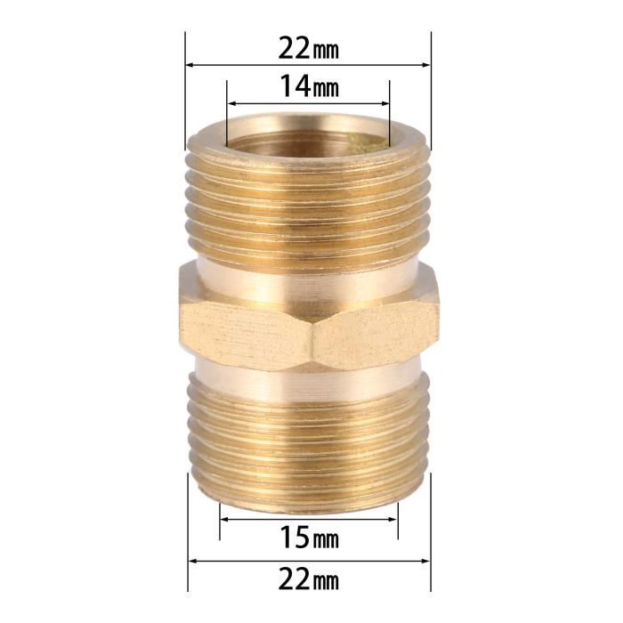 Raccord Hélicoïdal (Beam Coupling) 14mm à 15mm - En Alliage D'aluminium Argenté 32x45mm - Marque Uxcell