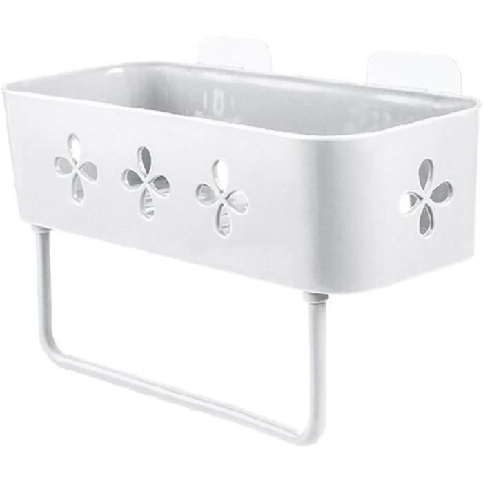 Organisateur à Tampons En Bois Avec Couvercle - Rangement Salle De Bain Pour Protections Hygiéniques, Cotons, Cosmétiques