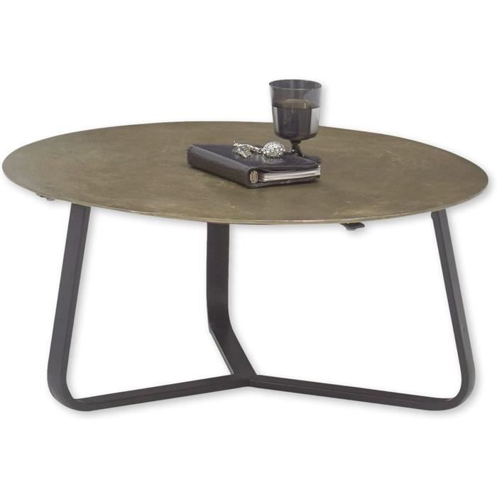 Table Basse Blanche Stella Trading - 120x60x48 Cm, Plateau Verre, Structure Bois, Design Moderne
