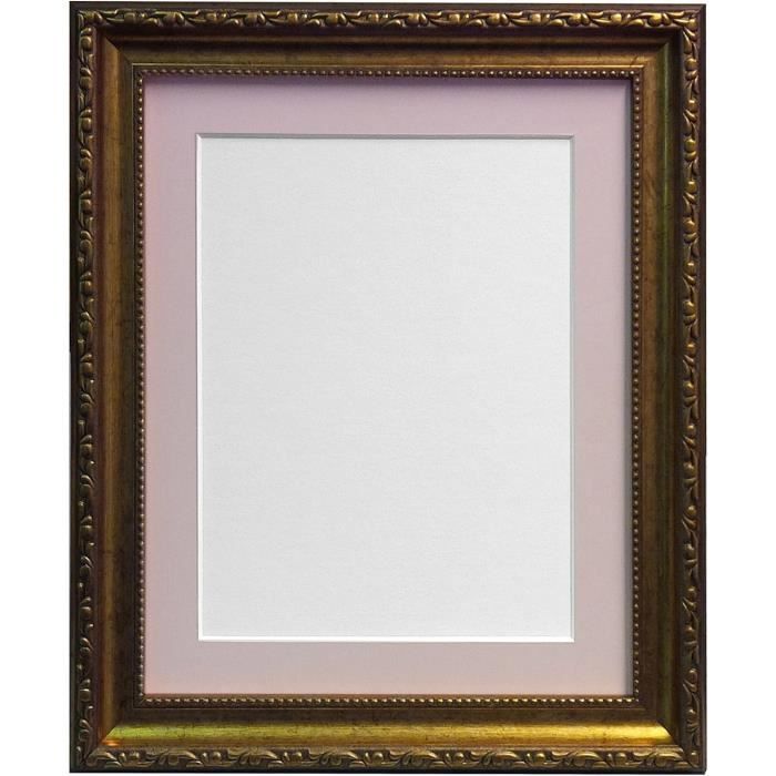 Cadre en bois Oslo (MDF) 10x15 cm | shabby | verre standard (2 mm