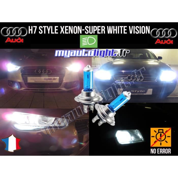 H7 xenon optique Light Feux de Croisement Ampoules Lampes ampoules super white Look c6