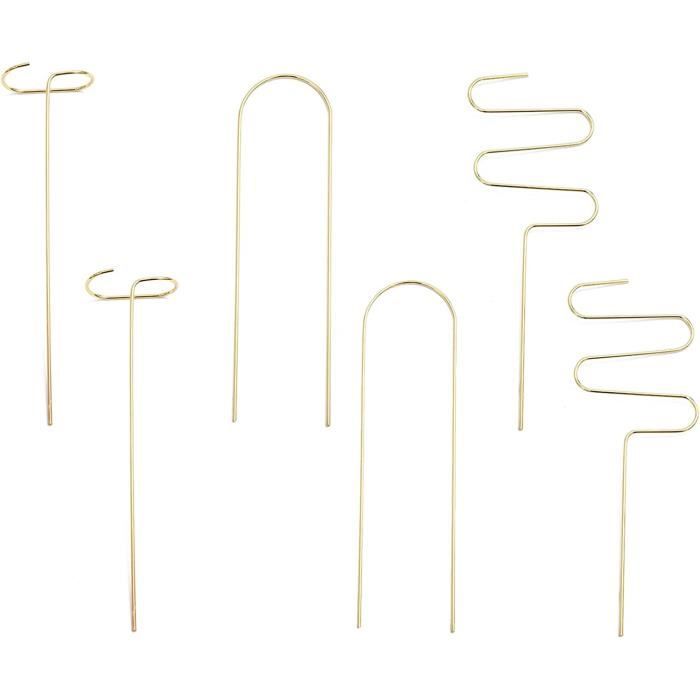 Tuteurs En Bois Pour Jardin - Lot De 10 - Longueur 40 Cm - Teinte Verte Fixe - Pour Plantes Et Fleurs