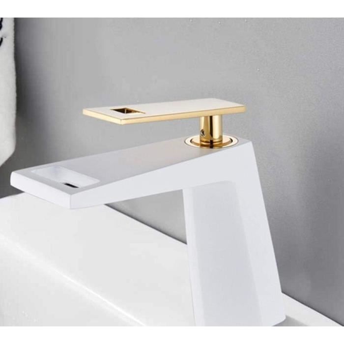 Robinet Salle De Bain Noir Cascade,Moderne Désign Rectangulaire