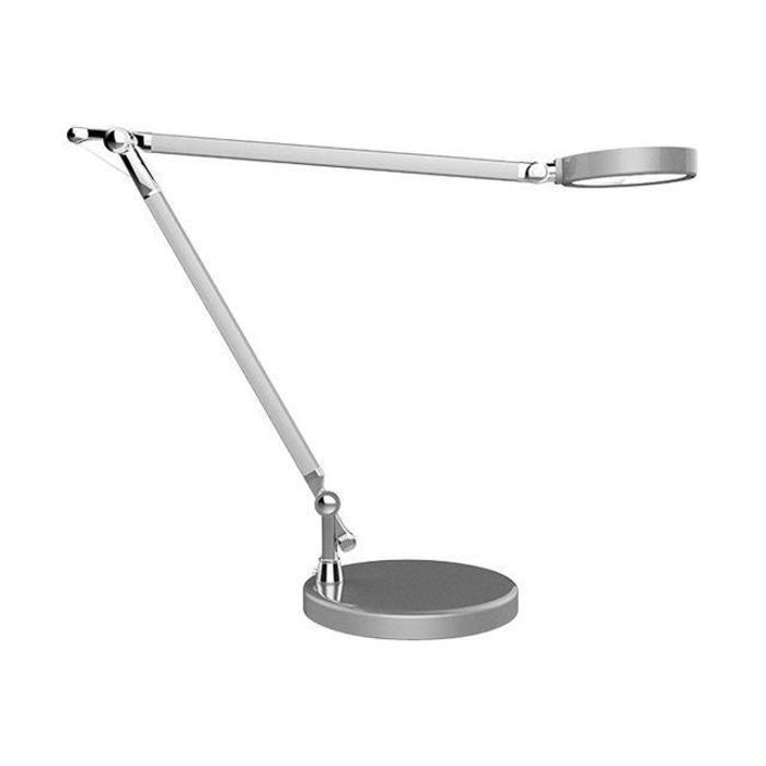 Unilux SENZA 2 Lampe de bureau LED 5 W classe LED A+ 3000-6500 K gris métal chrome