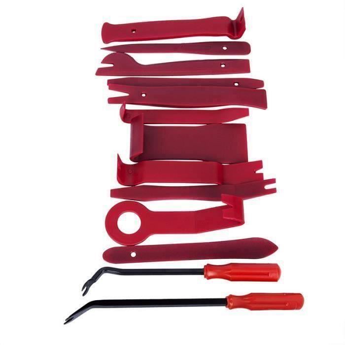 Trousse à Outils de Suppression de Garniture de 13 Pièces pour Trousses Doutils pour Installation Dautoradio 
