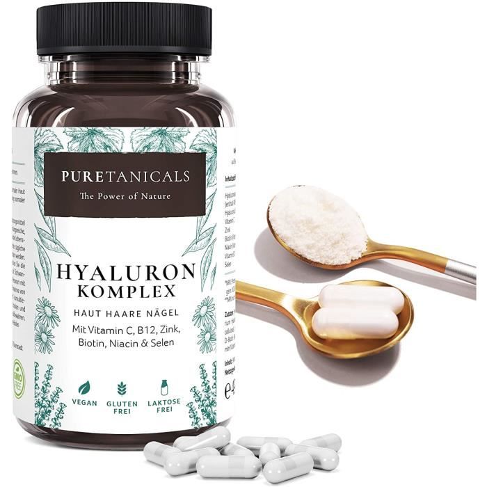 Acide Hyaluronique Capsules Haute Dose Test en Laboratoire Gélules 350