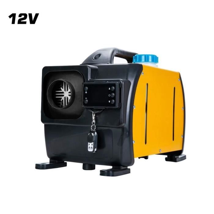 Chauffage Diesel 24V 7kW Pour Camping-car, Van, Camion - Écran LCD, Thermostat Auto, Mode Haute Altitude - Économie 40% - 7