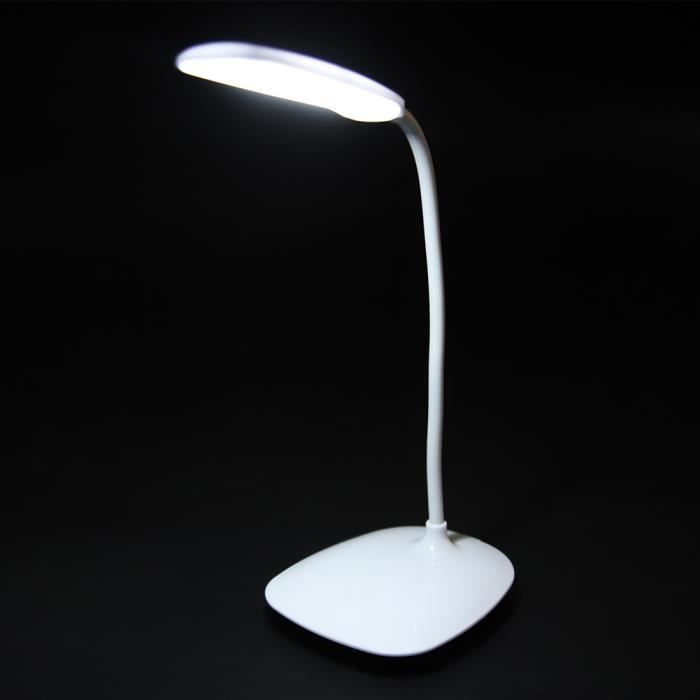 Lampe de lecture - LED - Col de cygne flexible - Écologique - Rechargeable USB - Design contemporain