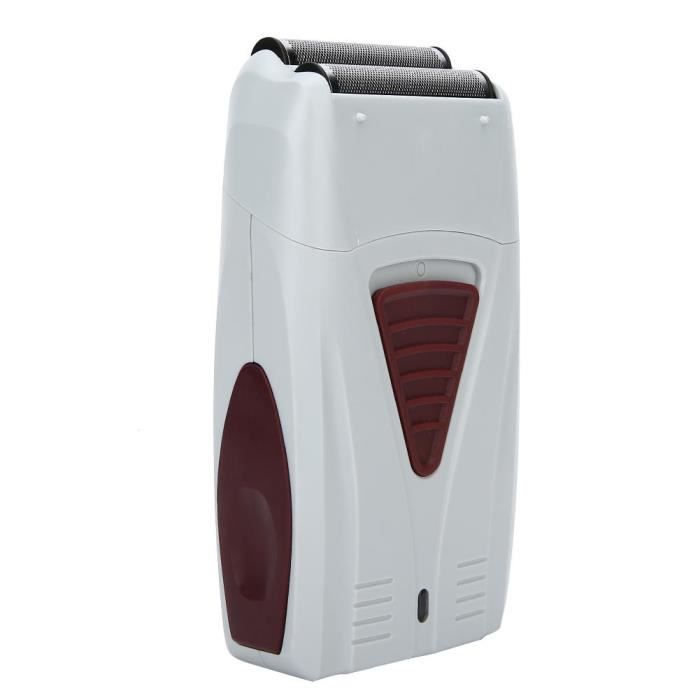 Rasoir électrique, Rechargeable USB Rechargeable Electric Shaver Beard Trimmer pour Razor Tool White