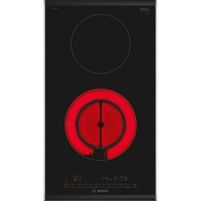 Table de Cuisson Électrique Bosch PKF375FP2E – 2 Foyers, 3500W, Vitrocéramique - vue 3