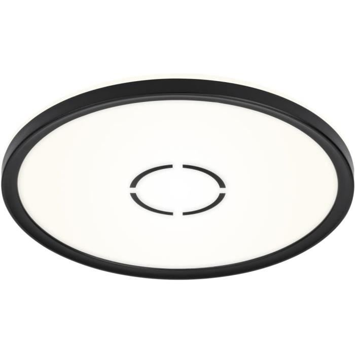 Plafonnier LED Smart 24W, Rétroéclairage RGB, Température Réglable