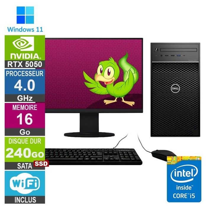 PC Gamer LPG 3630 i5 8400 4.00GHz 240Go SSDRTX 505027 Très bon état - vue 2