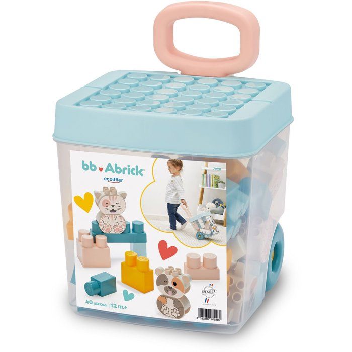 Rolly briques BB Abrick ECOIFFIER 40 pièces Dès