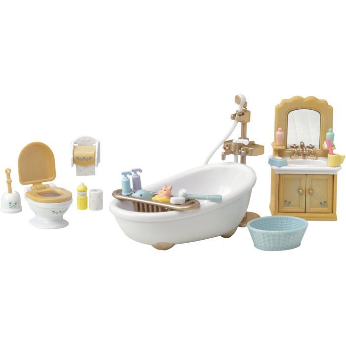 Sylvanian Family 5286 : Le set de salle de bains Epoch d'enfance