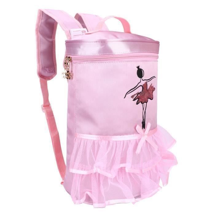 Sac De Danse Ballet Pinsheng Pour Fille - Rose, Sac Bandoulière Sportif Pour Enfants