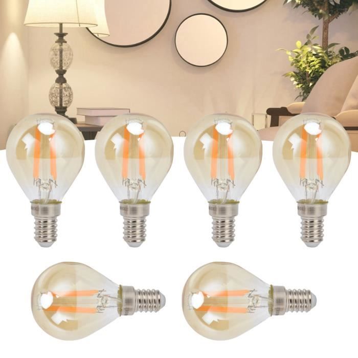 MAD Ampoule G45 Ampoule LED, Transmission Lumineuse élevée Lumière