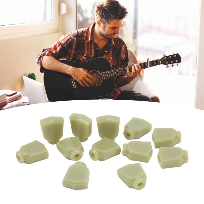 Lot De 6 Chevilles D'accordage Pour Guitare Acoustique - Métal, Modèle 3L+3R, Remplacement Universel - 4