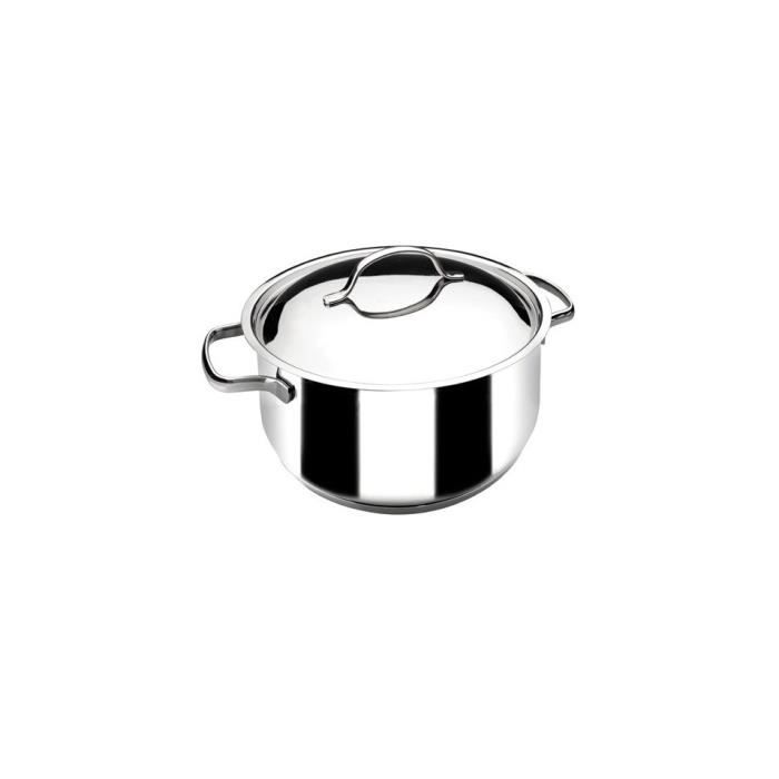 Faitout Avec Couvercle 28 Cm Noir Lacor LACOR