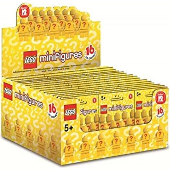 Jeu de construction - LEGO - Boîte de 60 sachets Minifigures S 12 - Mixte - 5 ans et plus