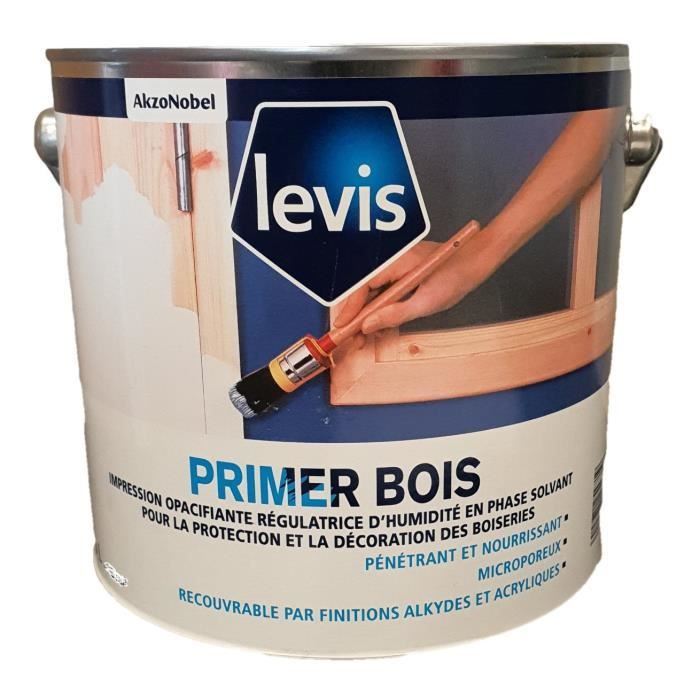 Primaire Bois Levis Primer Bois Blanc 1l Achat Vente Peinture Vernis Primaire Bois Levis Primer Cdiscount