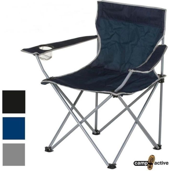 Relaxation et plage chaise table Noir. Couleur