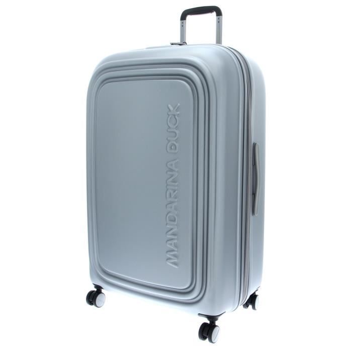mandarina duck logoduck + cabin expandable trolley xl silver [155707] -  valise valise ou bagage vendu seul