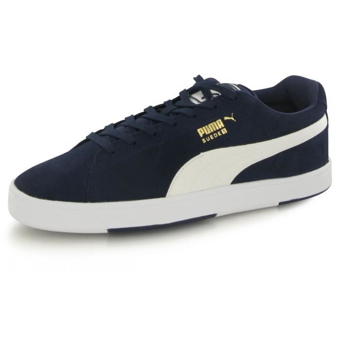 puma suede bleu homme