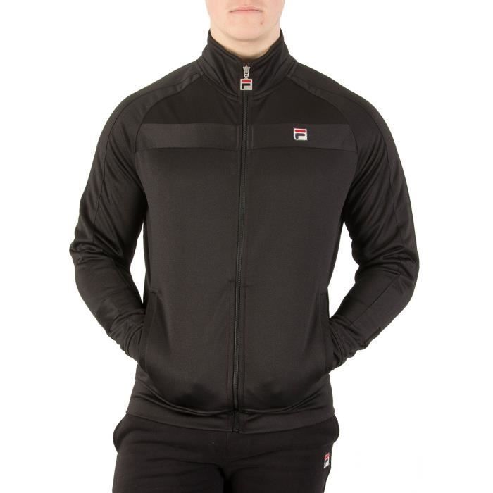 Fila Vintage Homme Renzo Veste de survêtement, Noir Noir - Cdiscount  Prêt-à-Porter