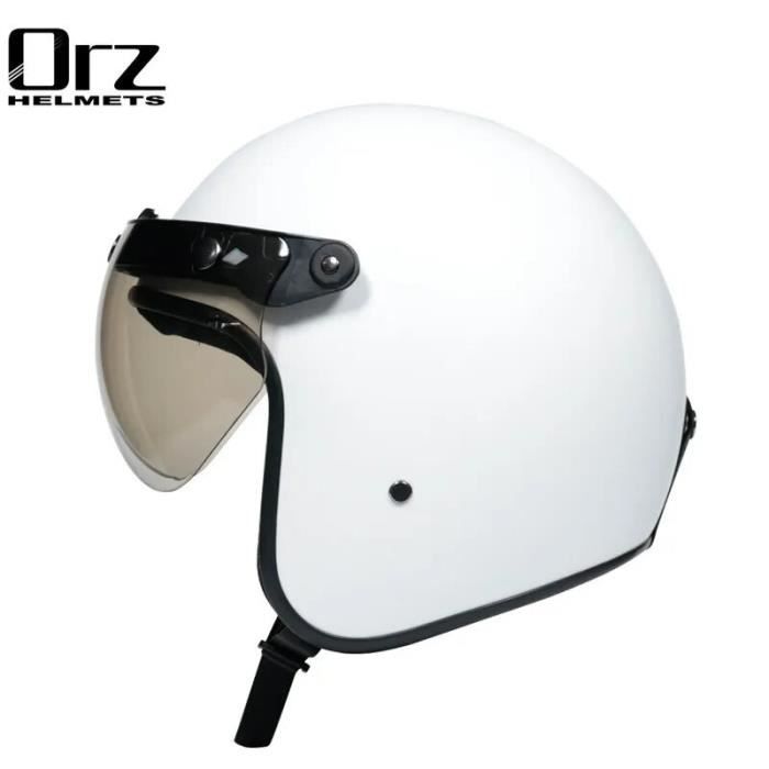 Casque De Moto Ouvert Rétro Pour Hommes Et Femmes,casque Approuvé Par