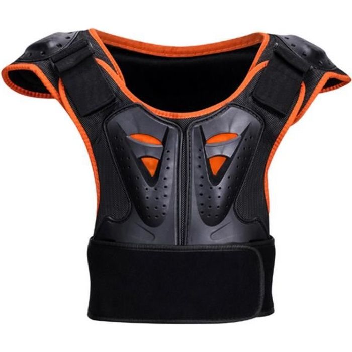 Gilet De Protection WOSAWE Enfant – Armure Poitrine Et Dos Motocross VTT
