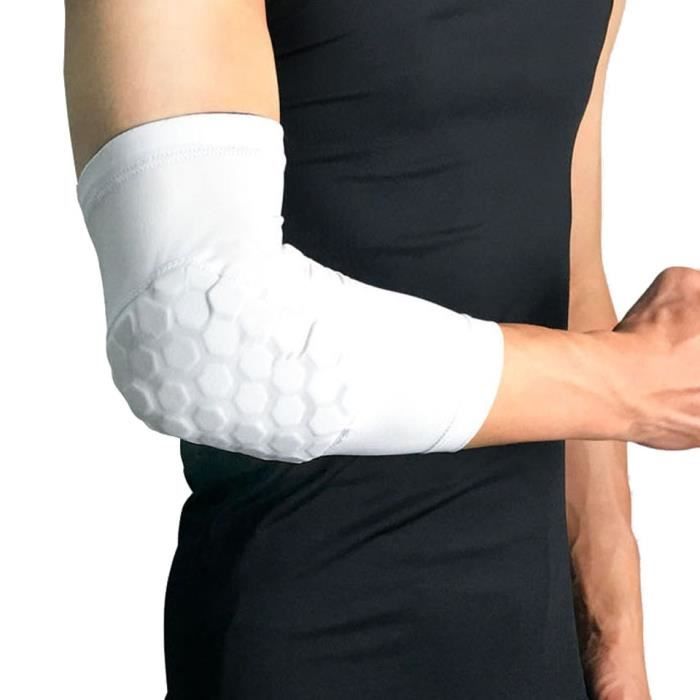 Coudières Rembourrées En Nid D’abeille Pour Enfants Et Adultes – Sport, Basket, Volley, Snowboard – Taille S à XL