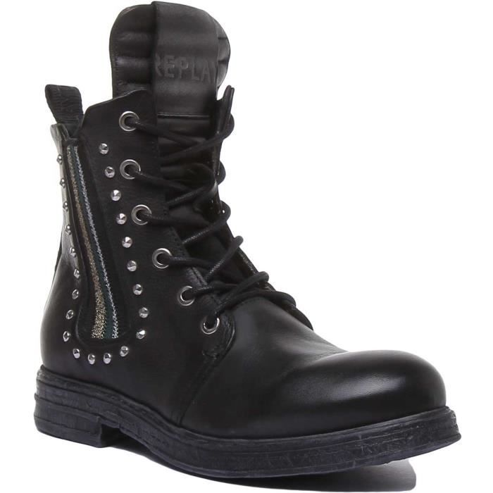 Bottines Classiques Femme Jana En Cuir Avec Fermeture éclair - Confort Largeur Standard