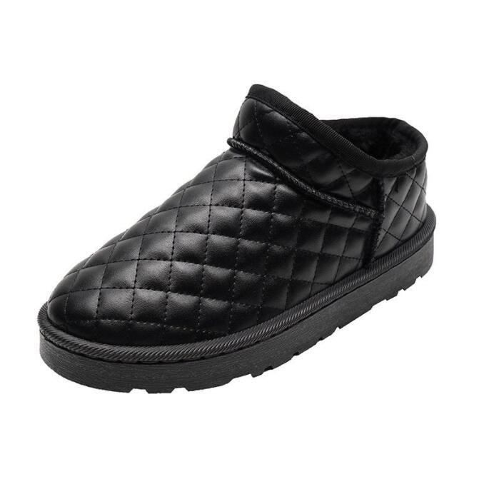 bottes neige fourrure femme