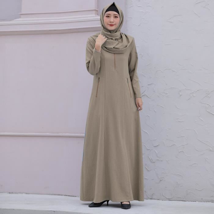 Abaya Hijab Robe Musulmane Arabie Saoudite Robes Africaines pour Femmes