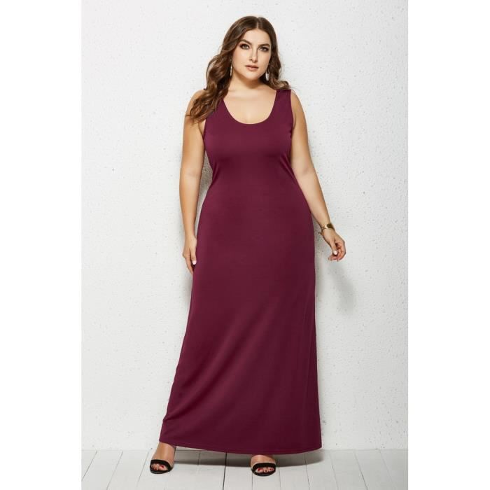 Robe Sans Manches Tricotée Extended By LINDEX - Bleu Marine Et Bordeaux - Taille M - Neuf Avec étiquettes